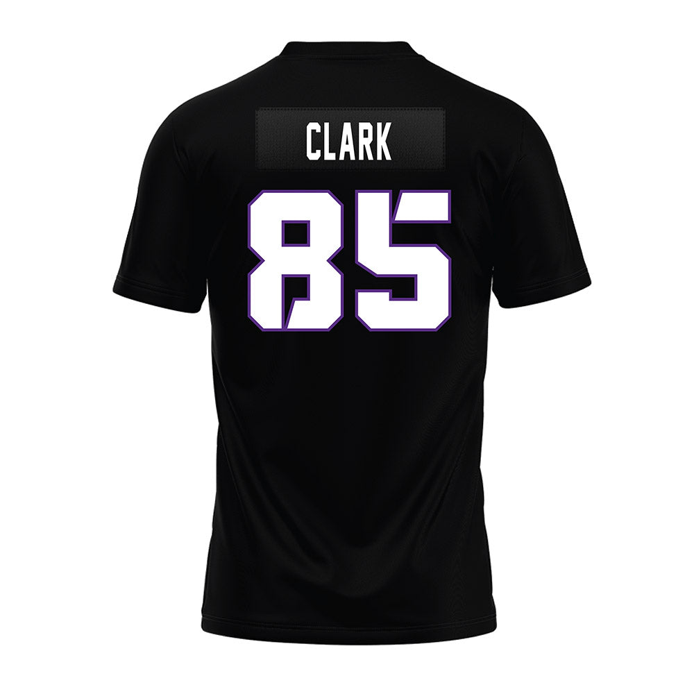 TCU - NCAA Football : Parker Clark - Black Premium Football Jersey-1