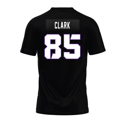 TCU - NCAA Football : Parker Clark - Black Premium Football Jersey-1