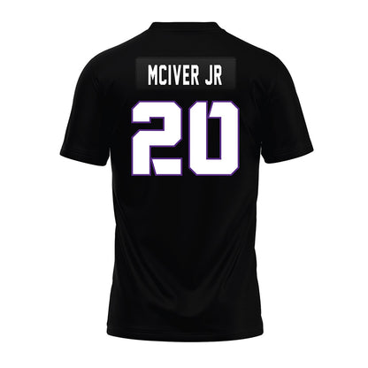 TCU - NCAA Football : Jevon McIver Jr - Black Premium Football Jersey-1