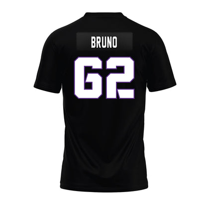 TCU - NCAA Football : Carson Bruno - Black Premium Football Jersey-1