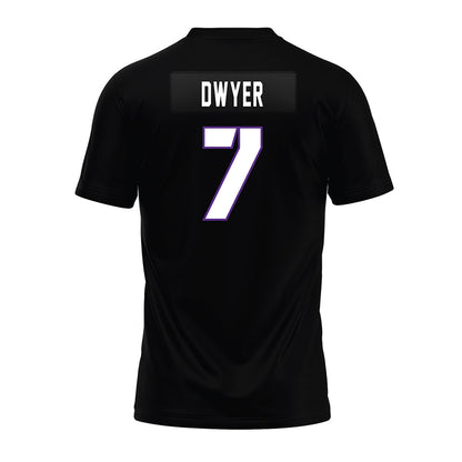 TCU - NCAA Football : Jordan Dwyer - Black Premium Football Jersey-1