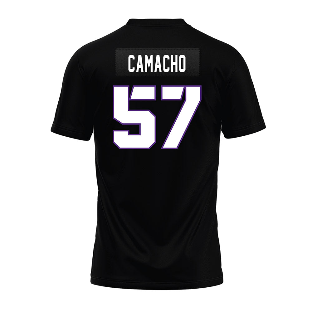 TCU - NCAA Football : Samir Camacho - Black Premium Football Jersey-1