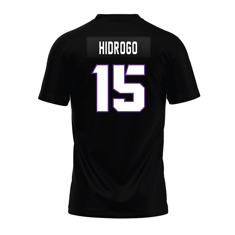 TCU - NCAA Football : Devyn Hidrogo - Black Premium Football Jersey-1