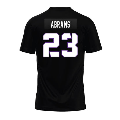 TCU - NCAA Football : Keylan Abrams - Black Premium Football Jersey-1