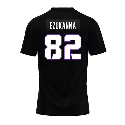 TCU - NCAA Football : Dozie Ezukanma - Black Premium Football Jersey-1