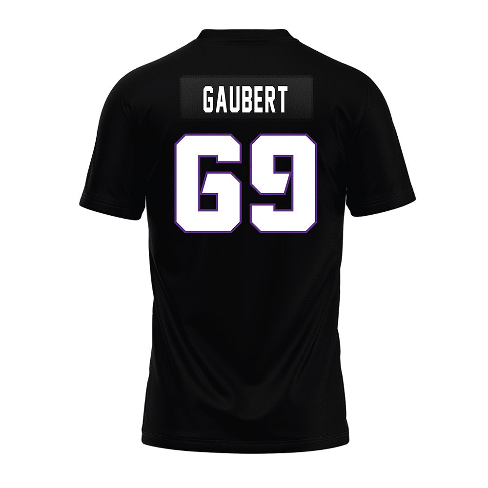 TCU - NCAA Football : Gannon Gaubert - Black Premium Football Jersey-1