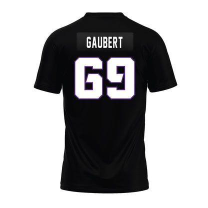 TCU - NCAA Football : Gannon Gaubert - Black Premium Football Jersey-1
