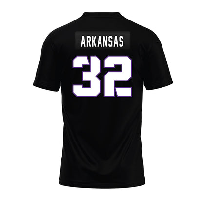 TCU - NCAA Football : Dillon Arkansas - Black Premium Football Jersey-1