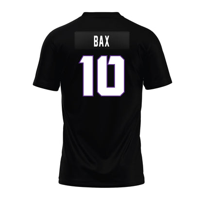 TCU - NCAA Football : Jonathan Bax - Black Premium Football Jersey-1