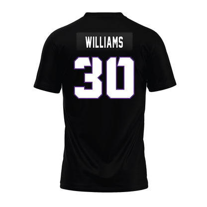 TCU - NCAA Football : Anthony Williams - Black Premium Football Jersey-1