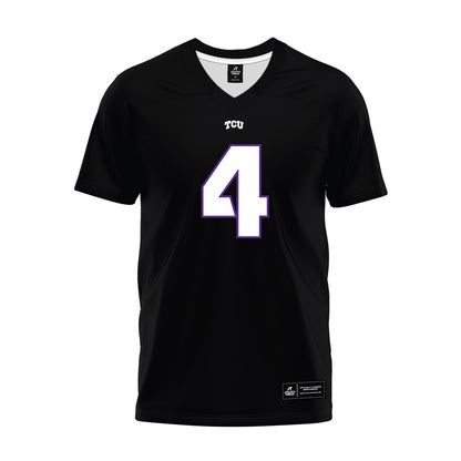 TCU - NCAA Football : Jordyn Bailey - Black Premium Football Jersey-0