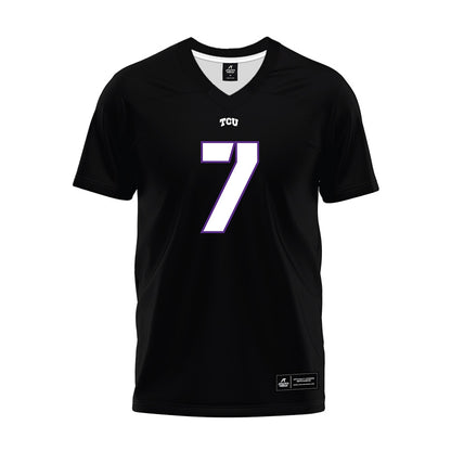 TCU - NCAA Football : Jordan Dwyer - Black Premium Football Jersey-0