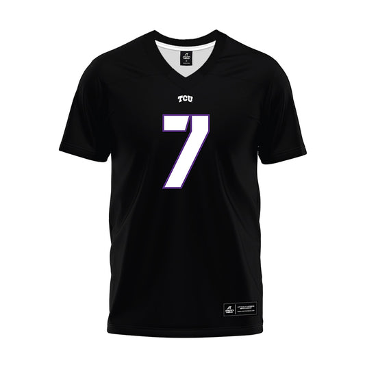 TCU - NCAA Football : Jordan Dwyer - Black Premium Football Jersey-0