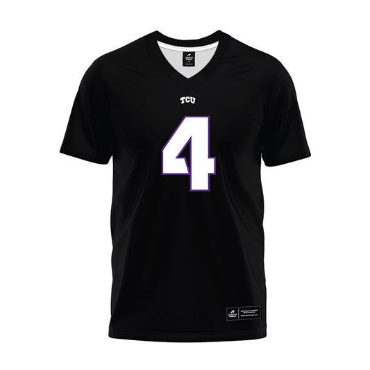 TCU - NCAA Football : Namdi Obiazor - Black Premium Football Jersey-0