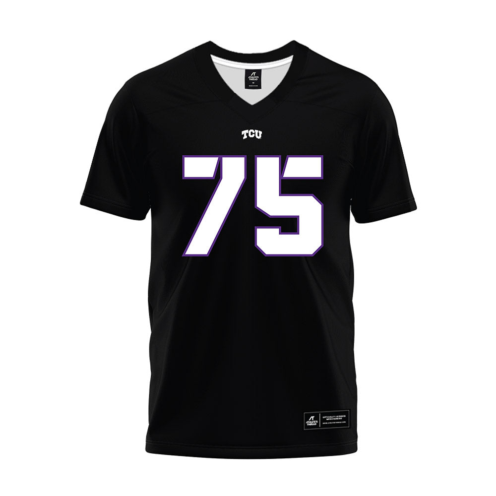 TCU - NCAA Football : Rasheed Jackson - Black Premium Football Jersey-0
