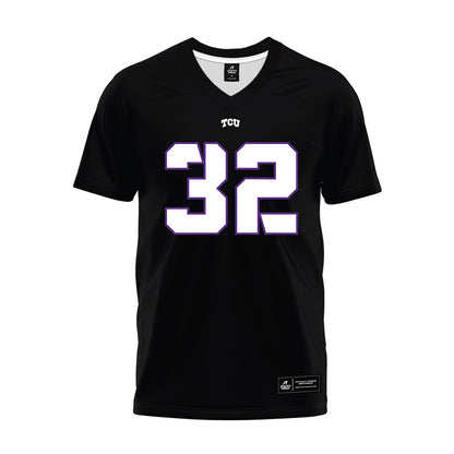 TCU - NCAA Football : Dillon Arkansas - Black Premium Football Jersey-0