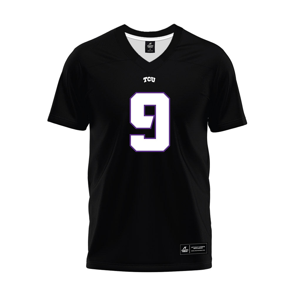 TCU - NCAA Football : Ken Seals - Black Premium Football Jersey-0