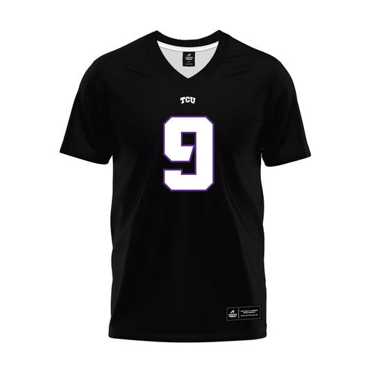 TCU - NCAA Football : Ken Seals - Black Premium Football Jersey-0