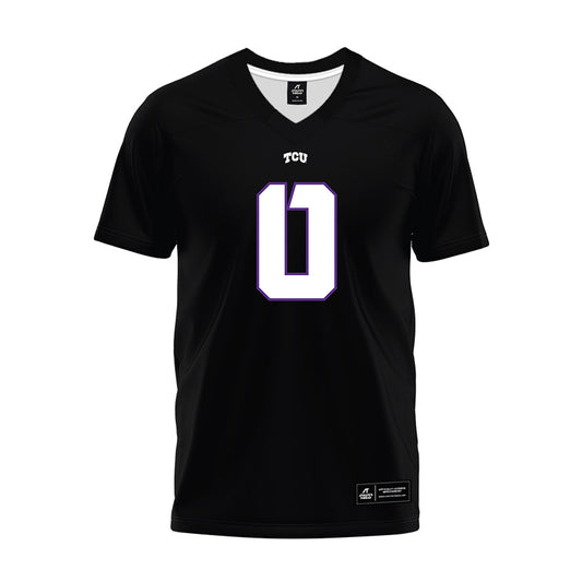 TCU - NCAA Football : Dj Rogers - Black Premium Football Jersey-0