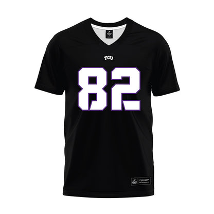 TCU - NCAA Football : Dozie Ezukanma - Black Premium Football Jersey-0