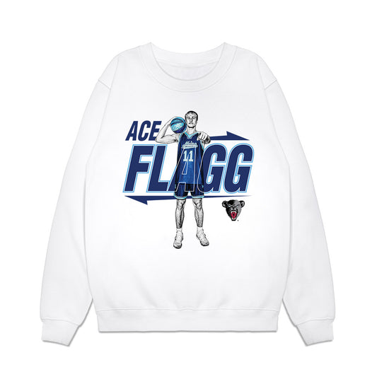 Maine - NCAA Men's Basketball : Ace Flagg - Collage Premium Crewneck Sweatshirt-0