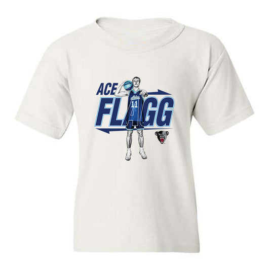 Maine - NCAA Men's Basketball : Ace Flagg - Collage Youth T-Shirt-0