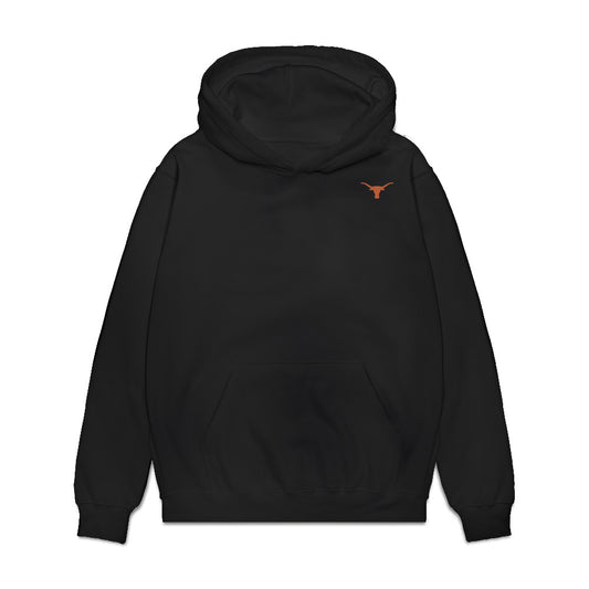 Texas - NCAA Women's Basketball : Rori Harmon - Legacy Premium Hooded Sweatshirt-0