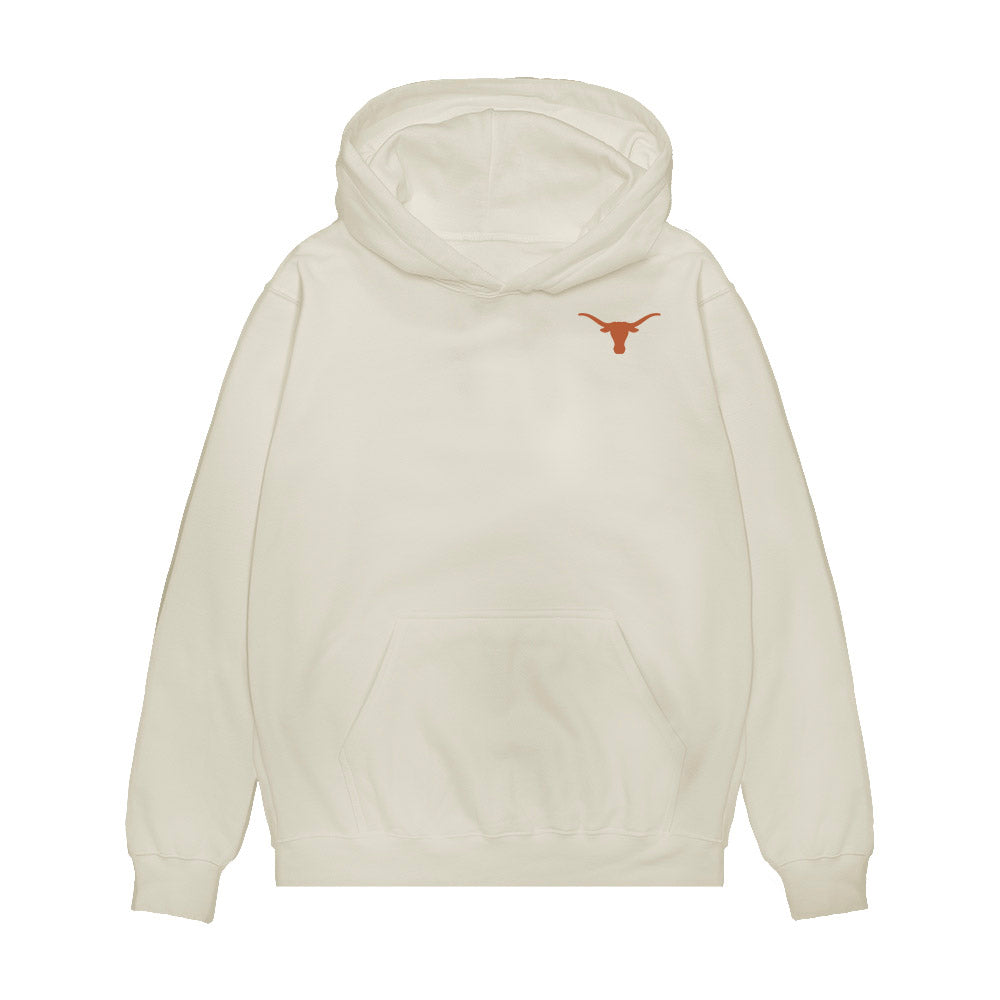 Texas - NCAA Women's Basketball : Rori Harmon - Caricature Premium Hooded Sweatshirt-0
