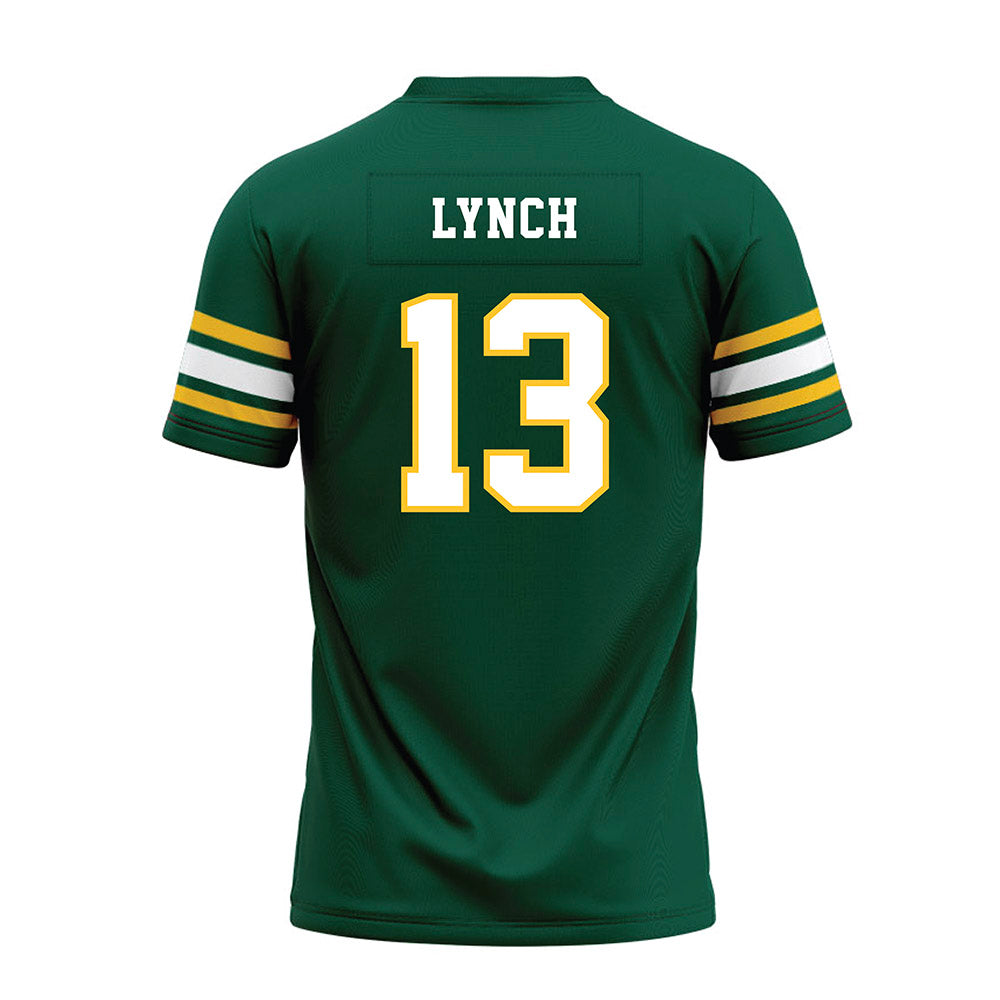 Fitchburg State - NCAA Football : Conrad Lynch - Green Premium Football Jersey-1
