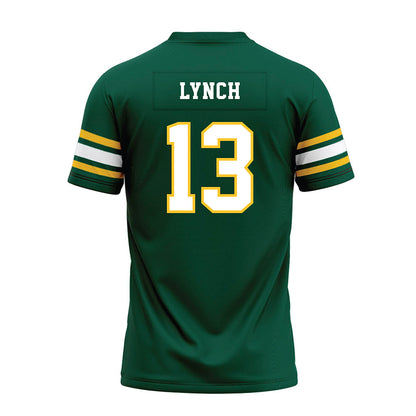 Fitchburg State - NCAA Football : Conrad Lynch - Green Premium Football Jersey-1