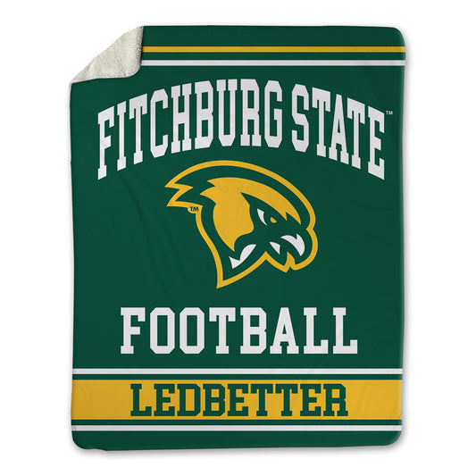 Fitchburg State - NCAA Football : Kaleb Ledbetter - Blanket-0