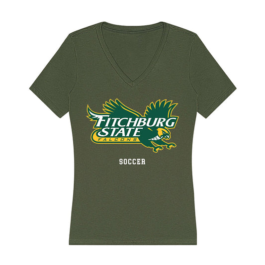 Fitchburg State - NCAA Men's Soccer : Edwinn Armah - Classic Shersey Women's V-Neck T-Shirt-0