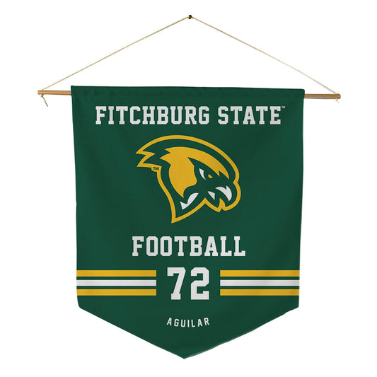 Fitchburg State - NCAA Football : Xavier Aguilar - Pennant - 18" x 21"-0