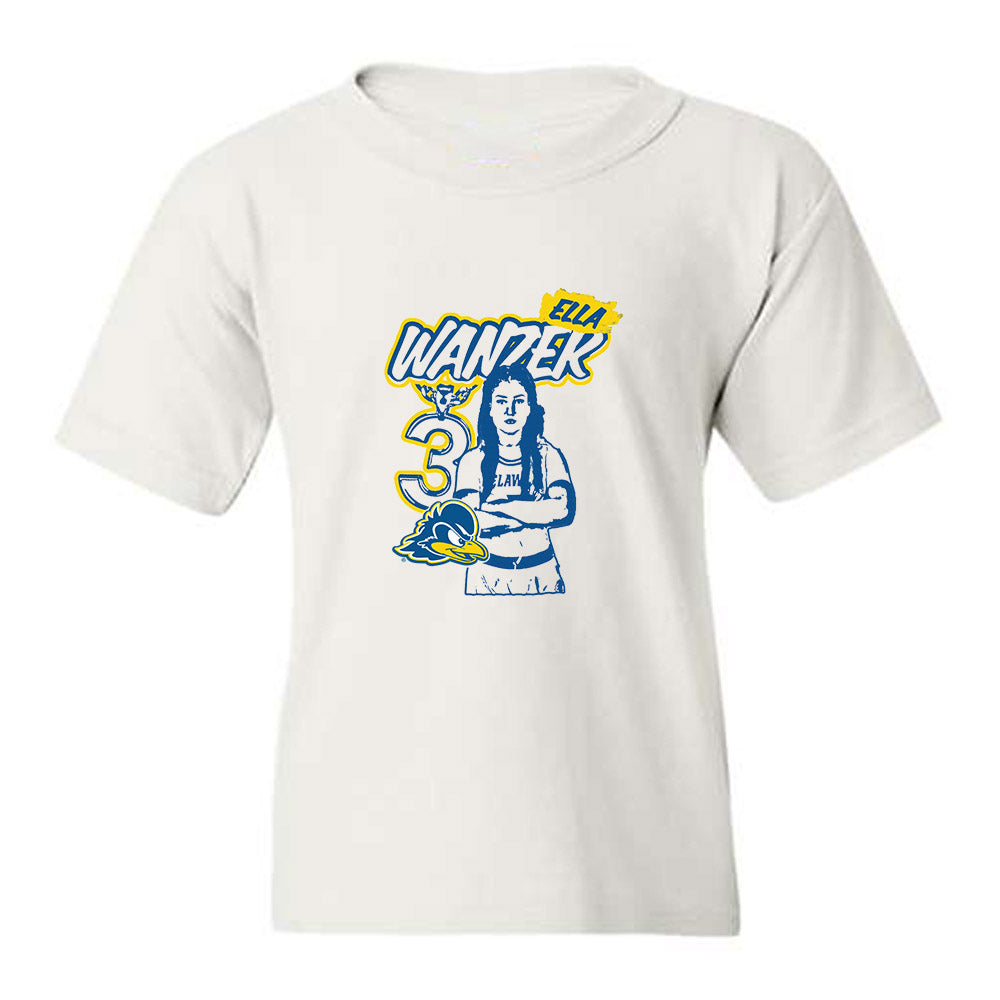 Delaware - NCAA Women's Basketball : Ella Wanzer - Graphic Tee Youth T-Shirt-0