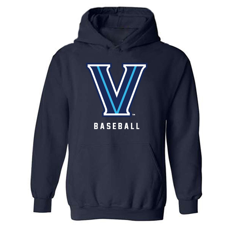 Villanova - NCAA Baseball : Jack Kelley - Classic Shersey Hooded Sweatshirt-0