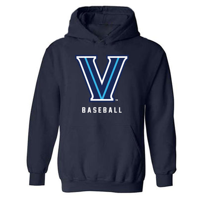 Villanova - NCAA Baseball : Jack Kelley - Classic Shersey Hooded Sweatshirt-0