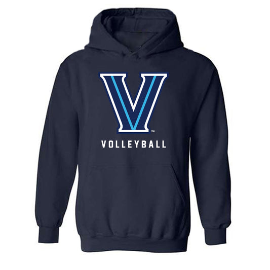 Villanova - NCAA Men's Volleyball : Juan Eguiguren - Classic Shersey Hooded Sweatshirt-0