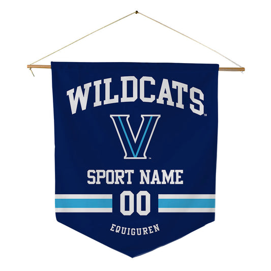 Villanova - NCAA Men's Volleyball : Juan Eguiguren - Pennant - 18" x 21"-0