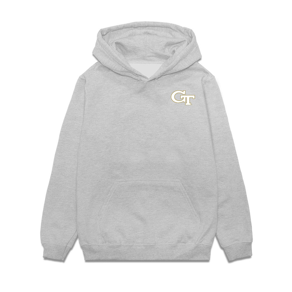 Georgia Tech - NCAA Football : Christian Pritchett - Graphic Tee Premium Hooded Sweatshirt-0