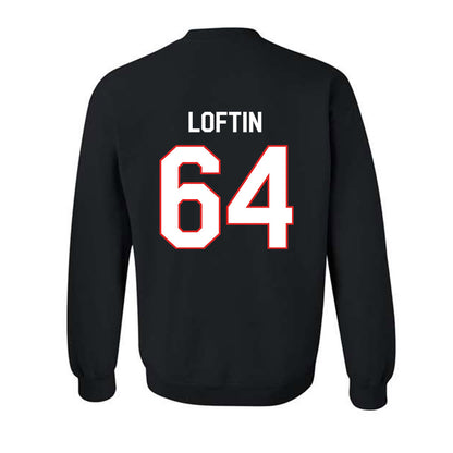 Texas Tech - NCAA Football : Jurrien Loftin - Classic Shersey Crewneck Sweatshirt-1