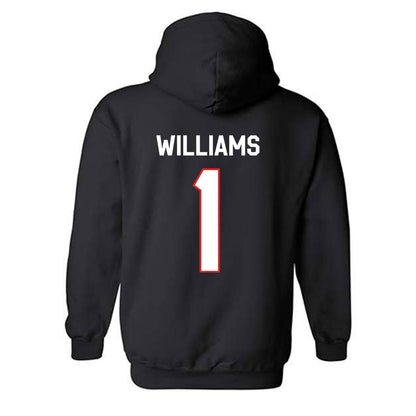Texas Tech - NCAA Softball : Mia Williams - Classic Shersey Hooded Sweatshirt-1