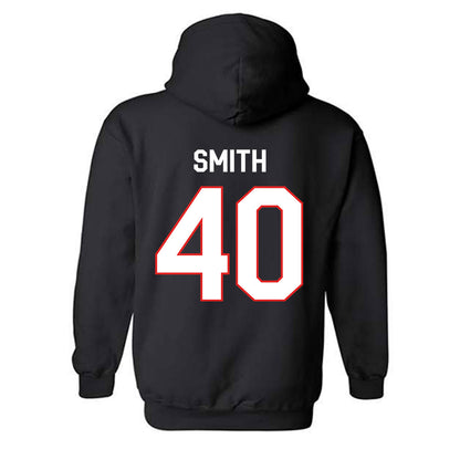 Texas Tech - NCAA Football : Wesley Smith - Classic Shersey Hooded Sweatshirt-1
