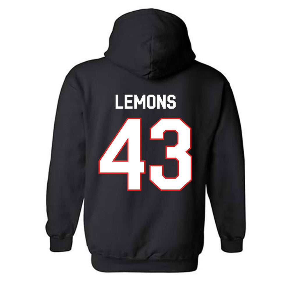 Texas Tech - NCAA Football : Chris Lemons - Classic Shersey Hooded Sweatshirt-1
