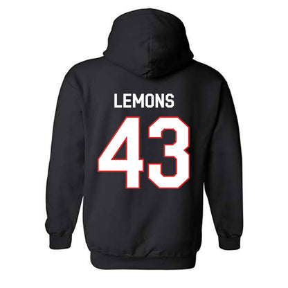 Texas Tech - NCAA Football : Chris Lemons - Classic Shersey Hooded Sweatshirt-1