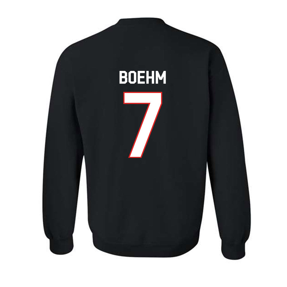 Texas Tech - NCAA Baseball : Garet Boehm - Classic Shersey Crewneck Sweatshirt-1