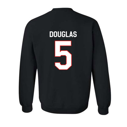 Texas Tech - NCAA Football : Caleb Douglas - Classic Shersey Crewneck Sweatshirt-1