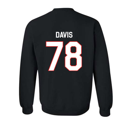 Texas Tech - NCAA Football : Ellis Davis - Classic Shersey Crewneck Sweatshirt-1
