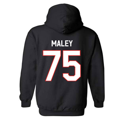 Texas Tech - NCAA Football : Garin Maley - Classic Shersey Hooded Sweatshirt-1