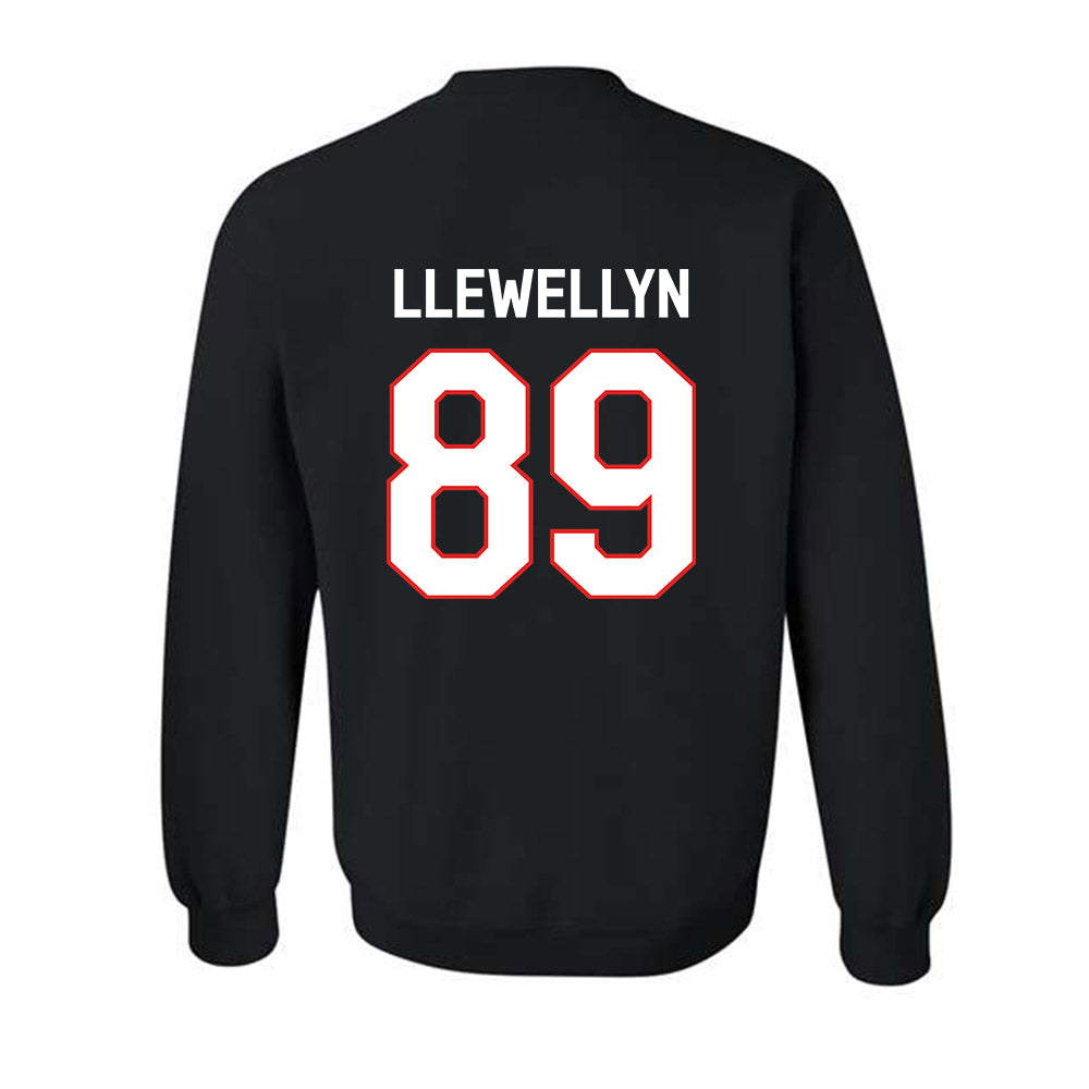 Texas Tech - NCAA Football : Jason Llewellyn - Classic Shersey Crewneck Sweatshirt-1