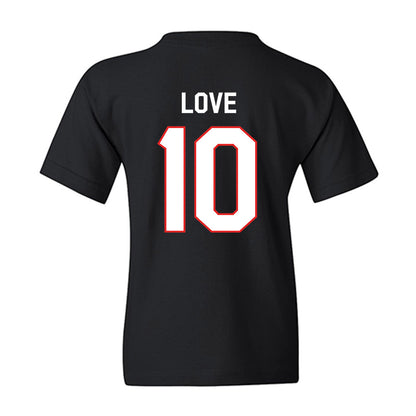 Texas Tech - NCAA Women's Basketball : Sidney Love - Classic Shersey Youth T-Shirt-1